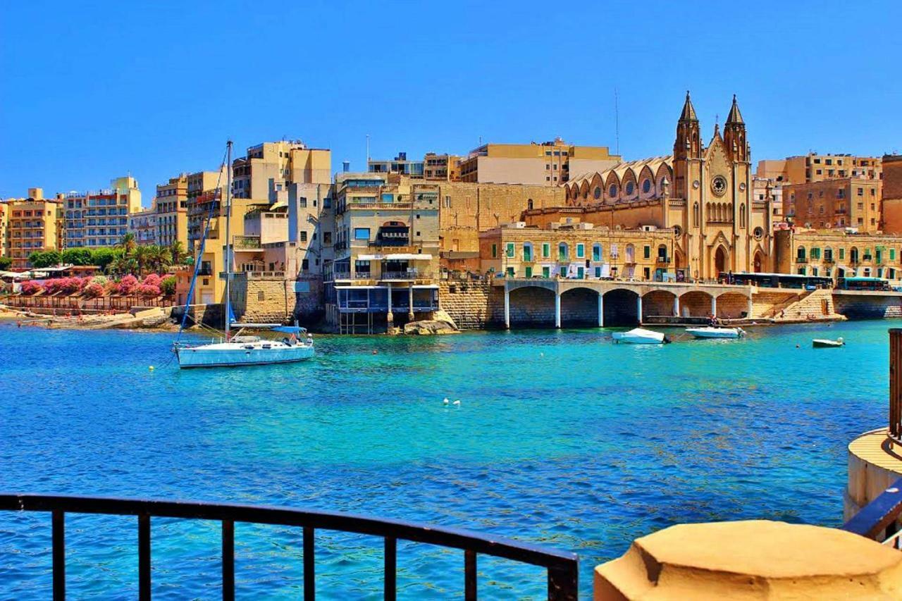 Stylish 3Br Apartment, Fantastic Location In Sliema Exteriör bild